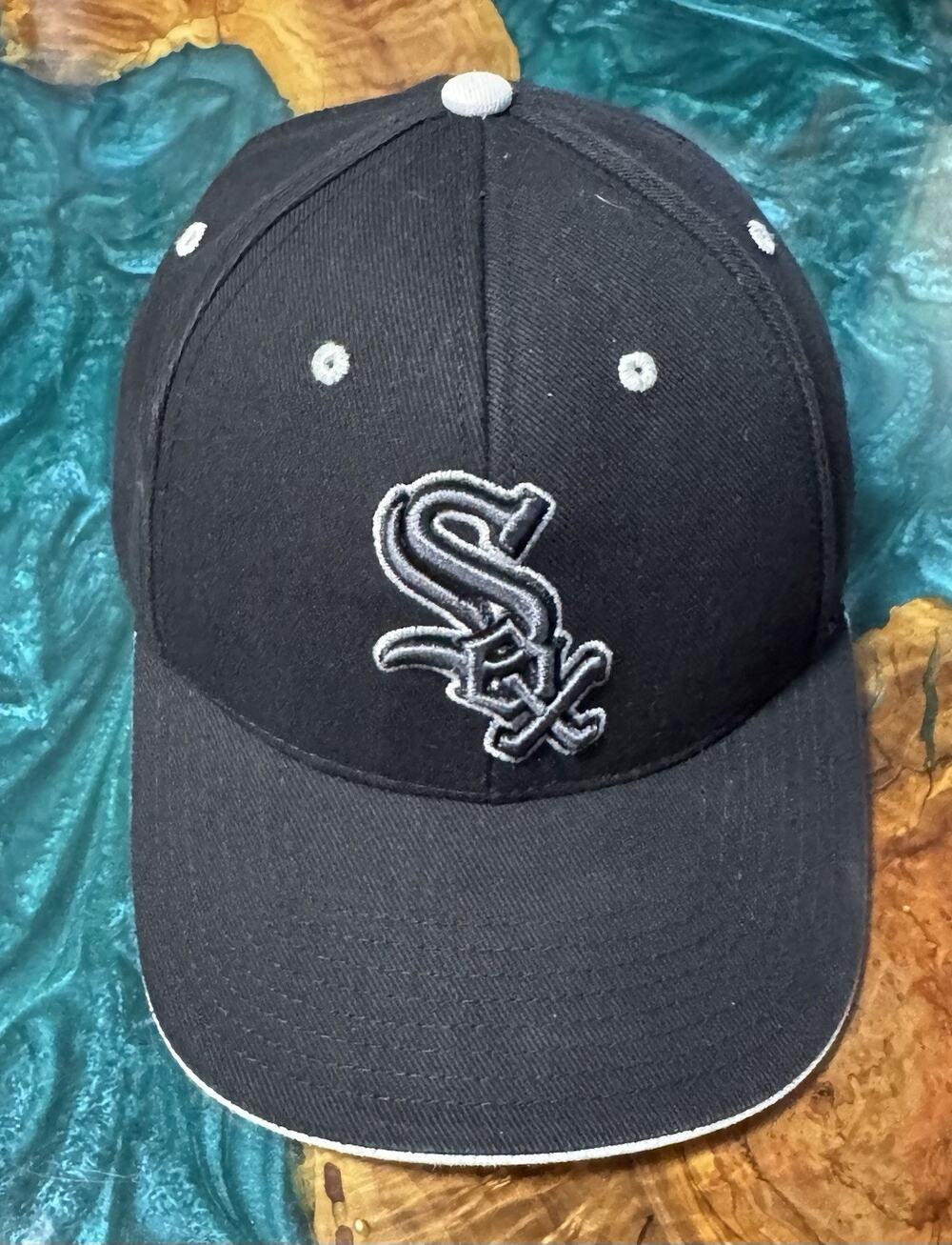 MLB Chicago White Sox Baseball Cap Fan Favorite Black SnapBack Hat